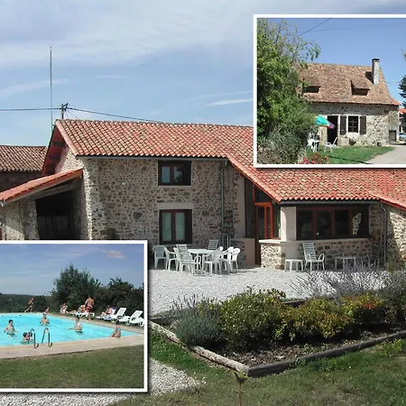 D Hôtes Avec Piscine Dordogne 2-4-6-8-10 Personnes Hébergement de vacances Bussière-Badil